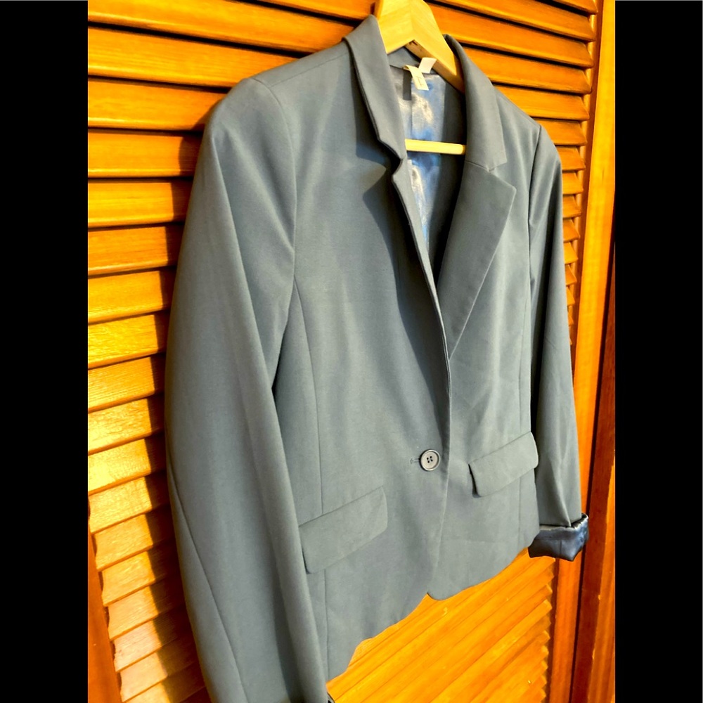 Frenchi Blazer Size Small in Teal